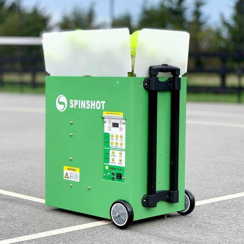 Spinshot Plus-2 - Best Tennis Ball Machine For The Money among Top 5 Machines
