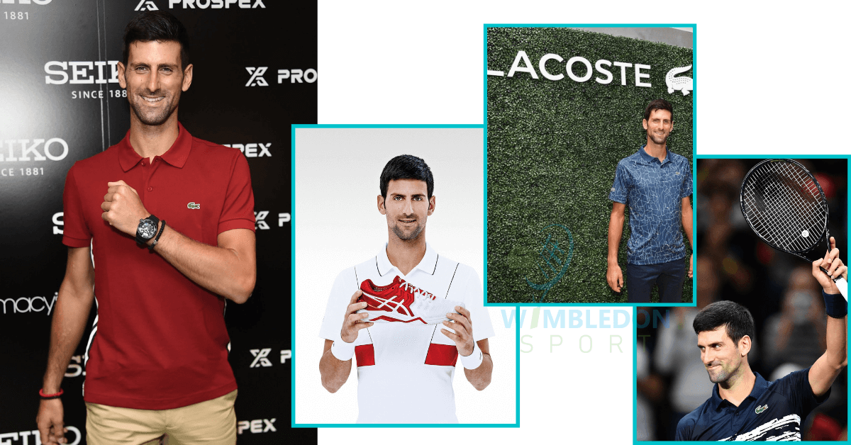 Novak Djokovic Sponsors, Net worth 